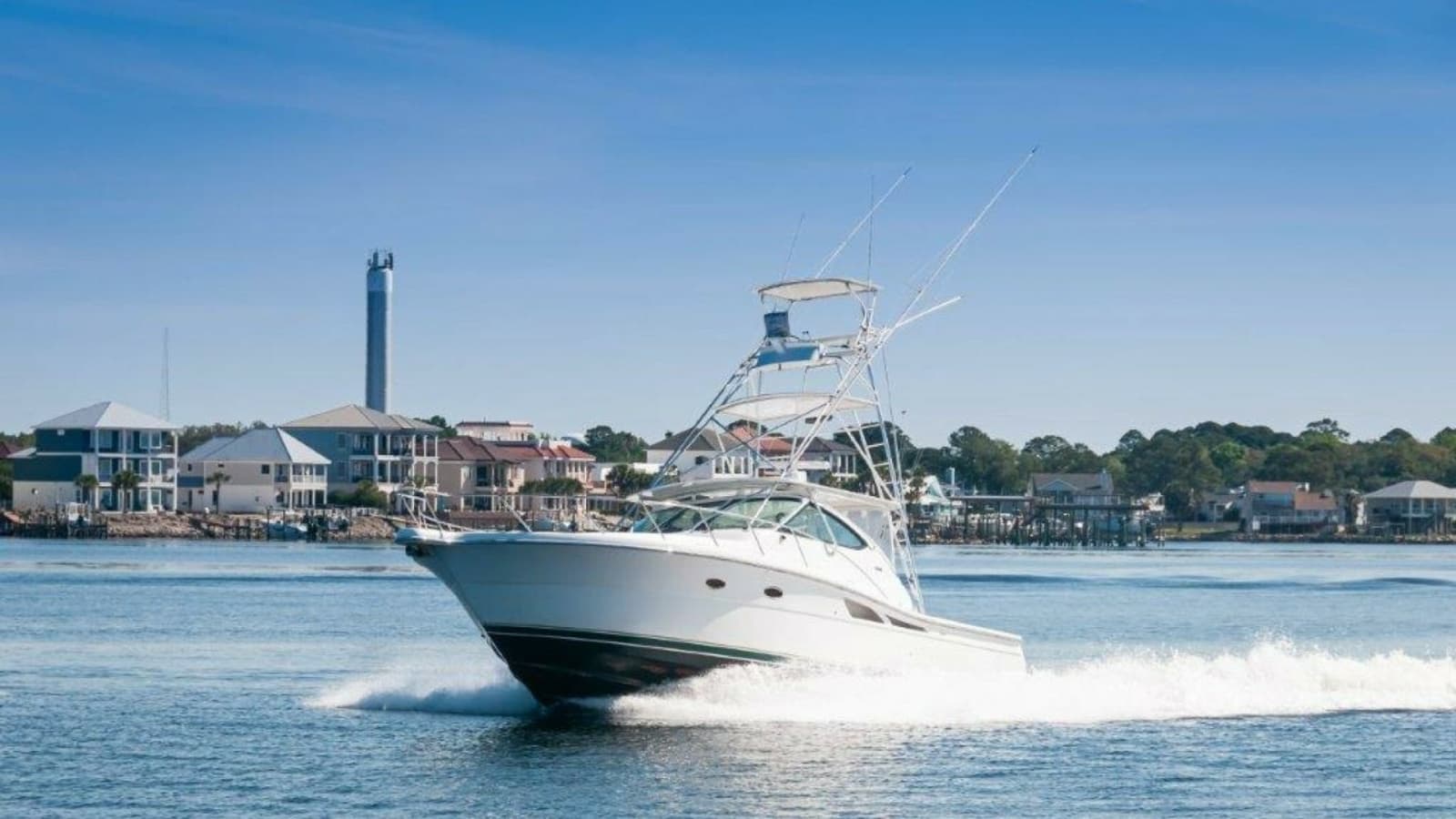2003 Tiara Yachts 4200 Open Kingfisher Running 2