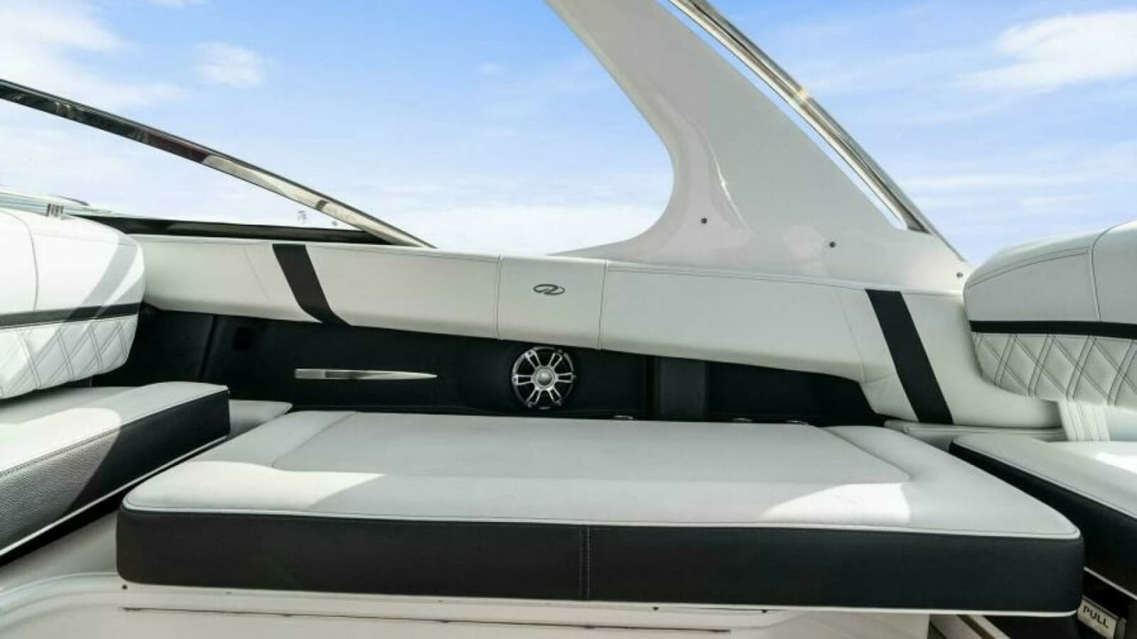 Cockpit Seating Area with Speaker