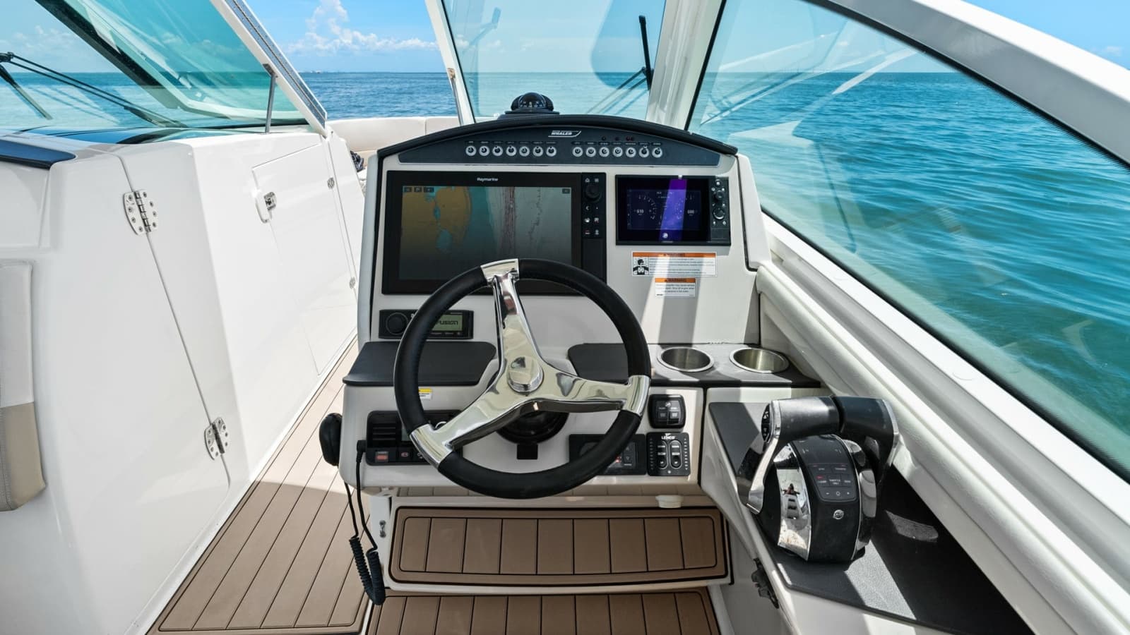 Helm Station with Electronics