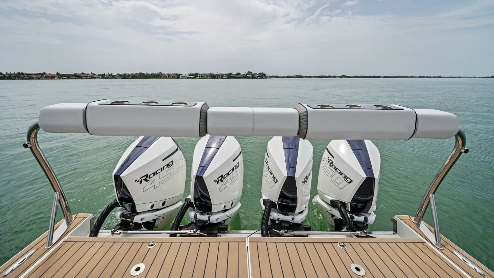 Stern View with Quad Engines