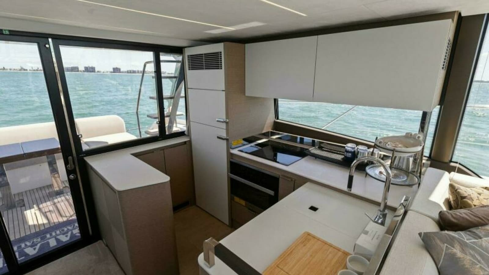 2022 59 Prestige Flybridge - How Sweet It Its - Galley