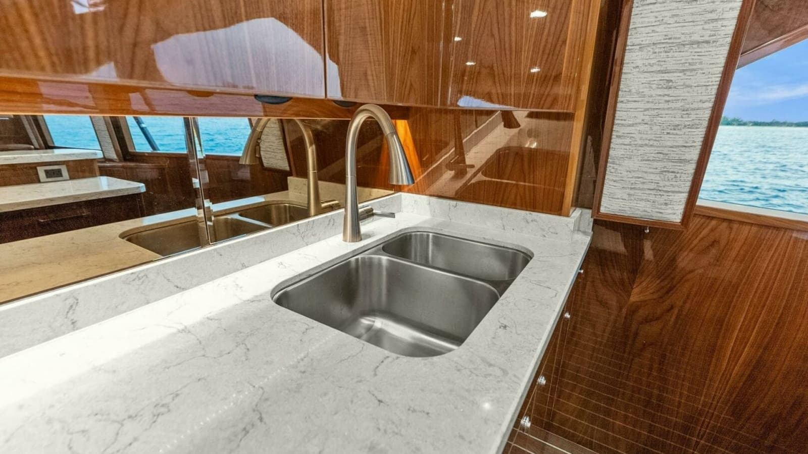 2022 Viking 68 Enclosed Bridge- PIPE DREAM- Galley