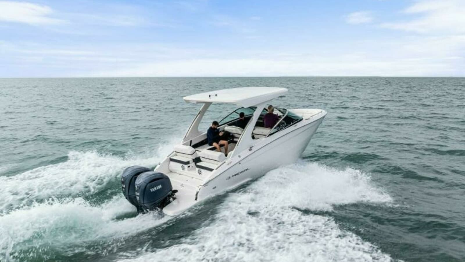 Aft Deck and Outboard Motors