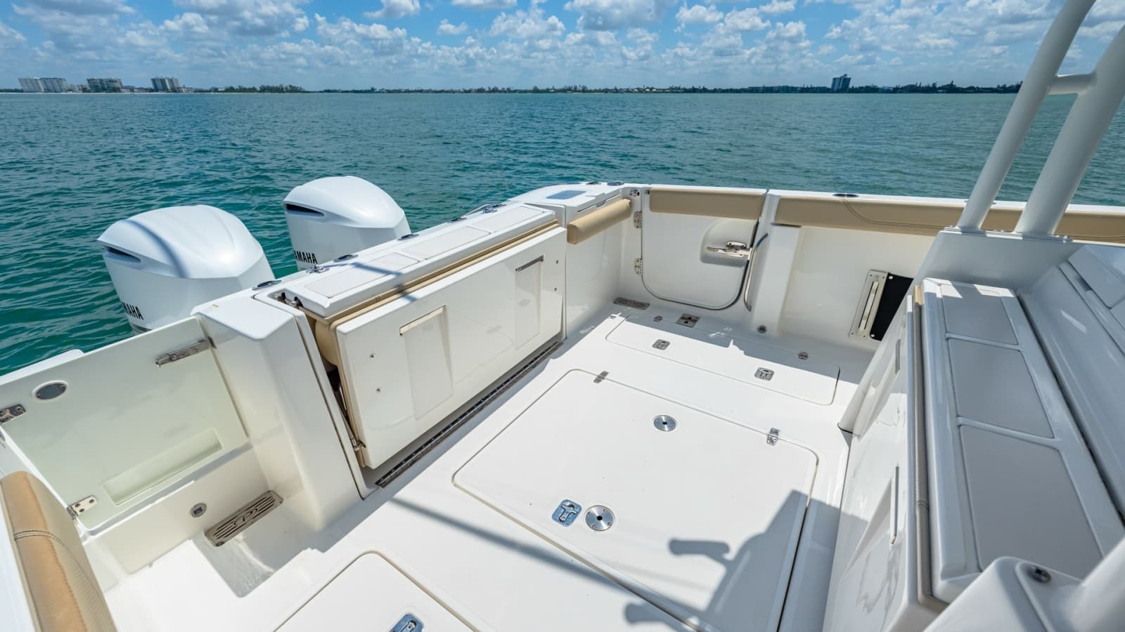 Spacious Aft Deck with Storage