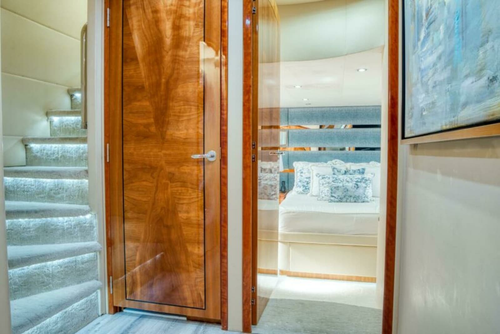 2007 Hatteras 80 Enclosed Bridge