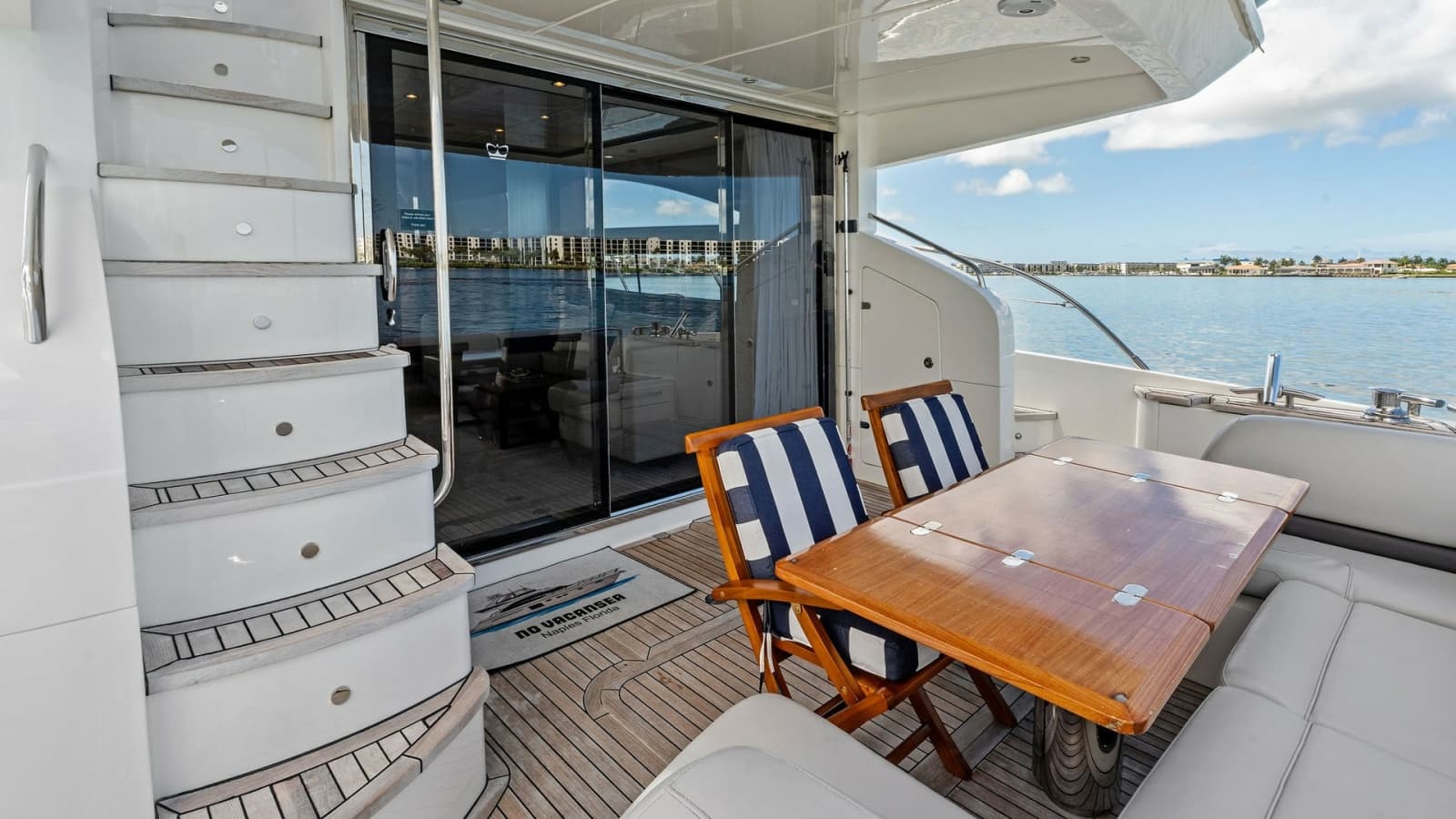 Aft Deck with Dining Area