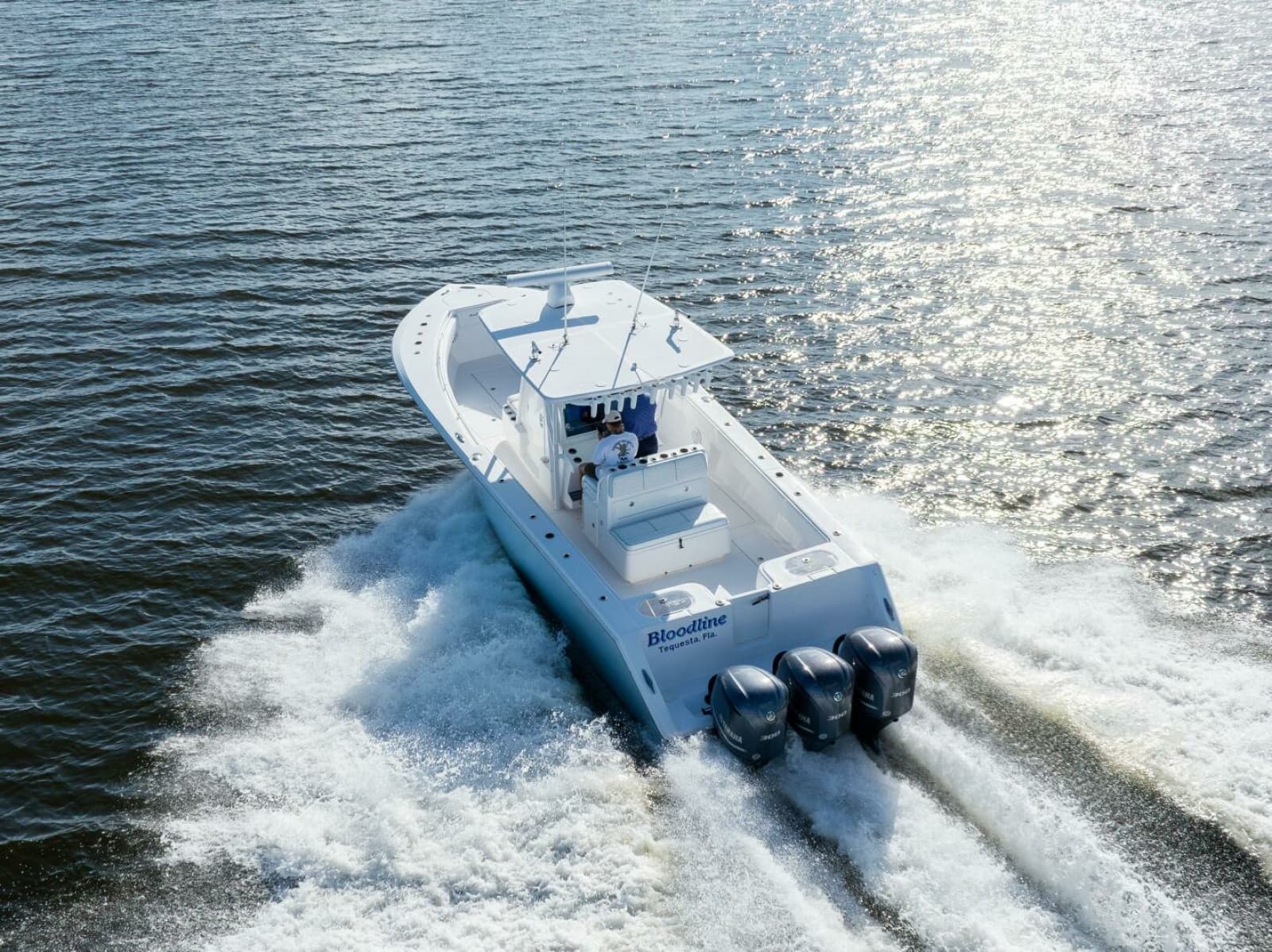 SeaHunter 33 Bloodline - Exterior Profile