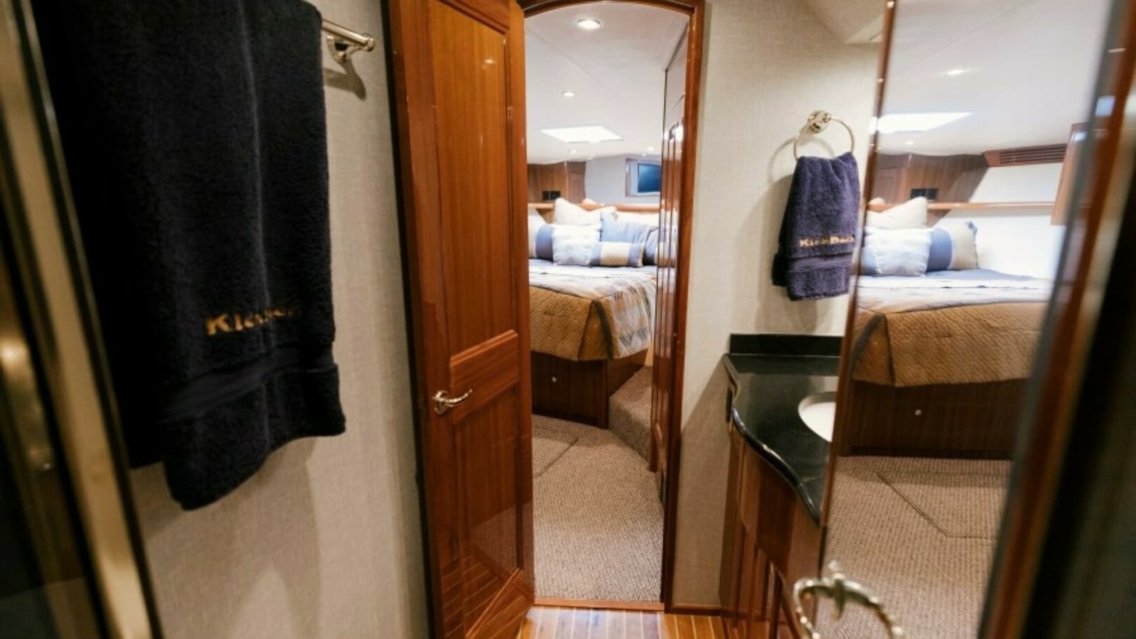2006 Viking 74 Enclosed Bridge "KickBack"