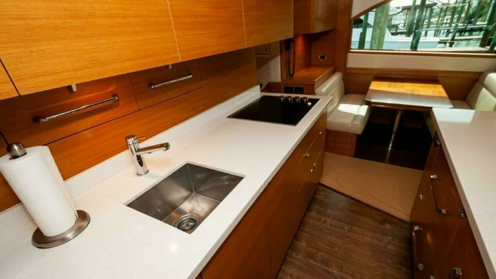 2016 Hatteras GT60 KNOT ON CALL Galley 4