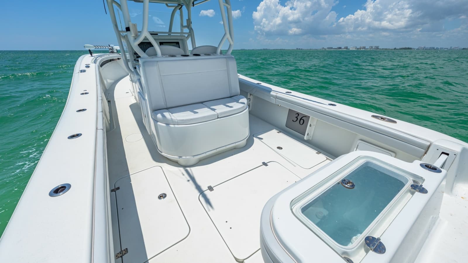 Spacious Aft Deck with Seating