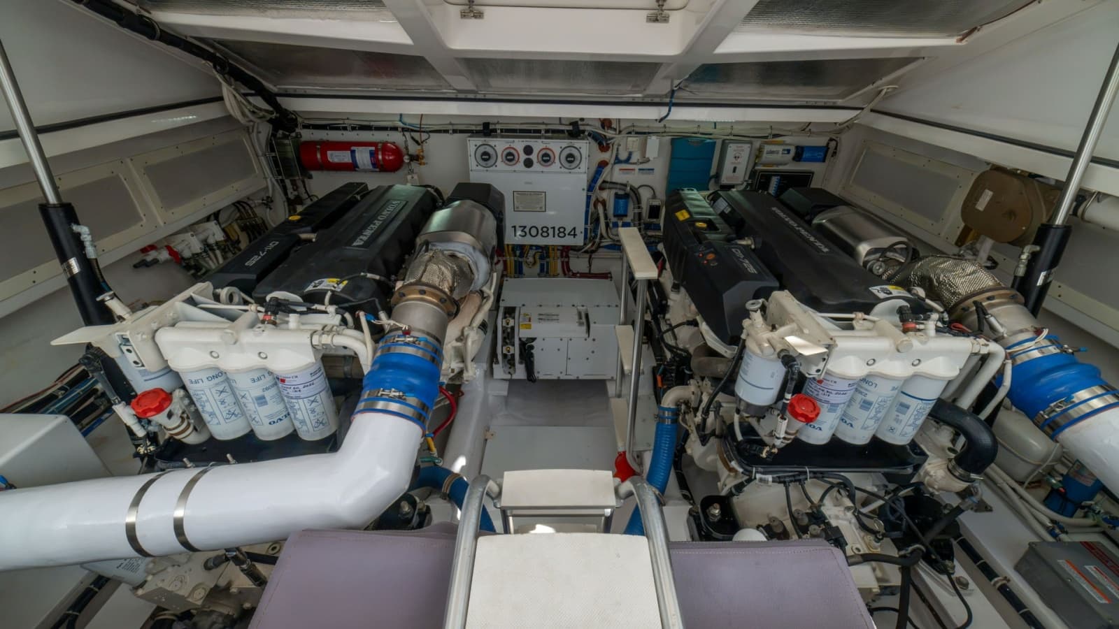 Engine Room with Twin Engines