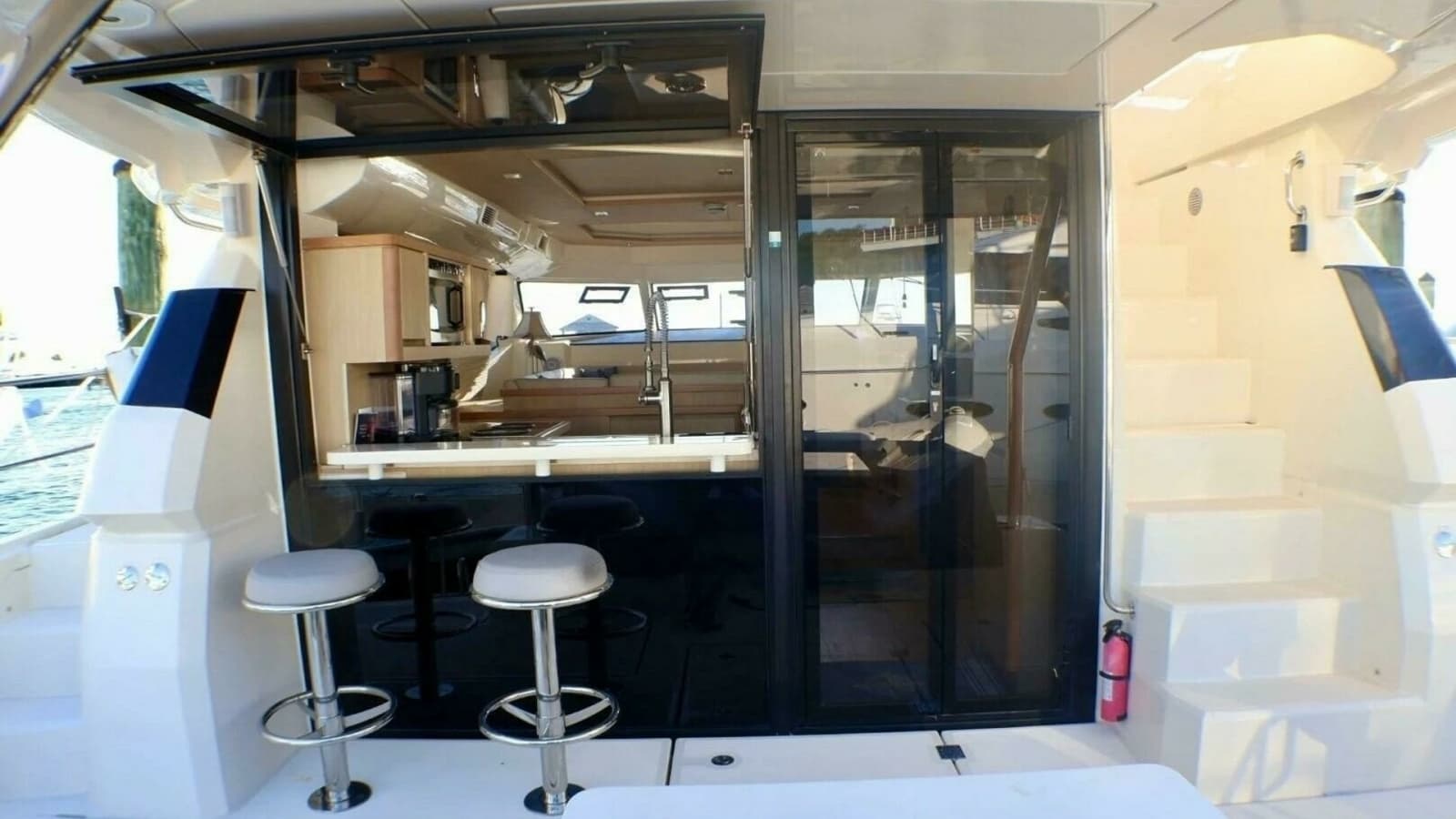 2018 Aquila 44 Catamaran- Cockpit