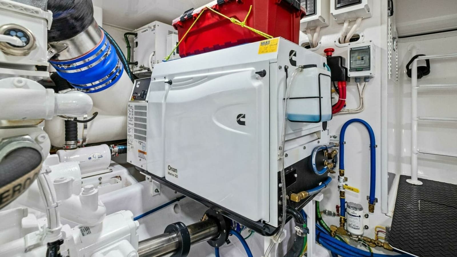 Engine Room with Generator System