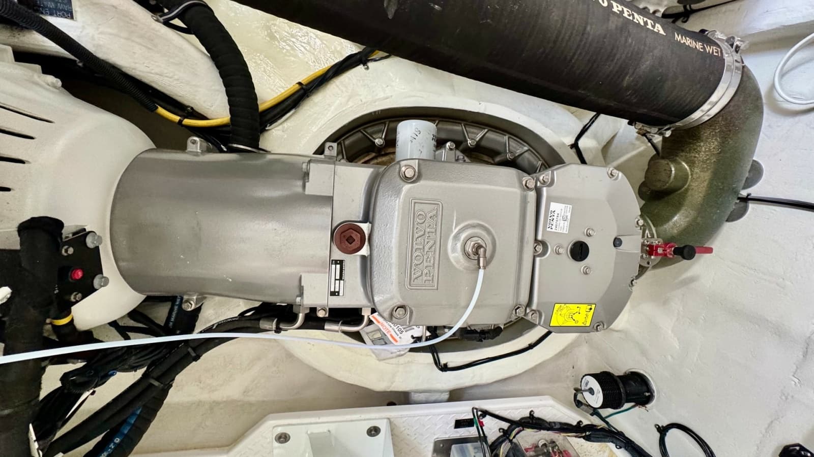 Engine Room with Volvo Penta System