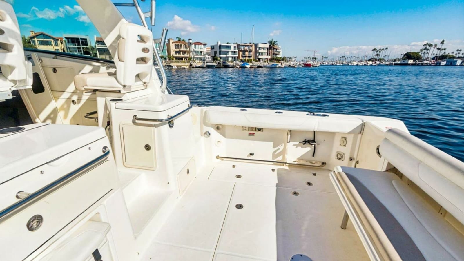 Spacious Aft Deck with Seating