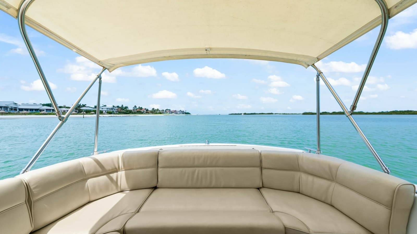 Spacious Aft Deck Seating Area