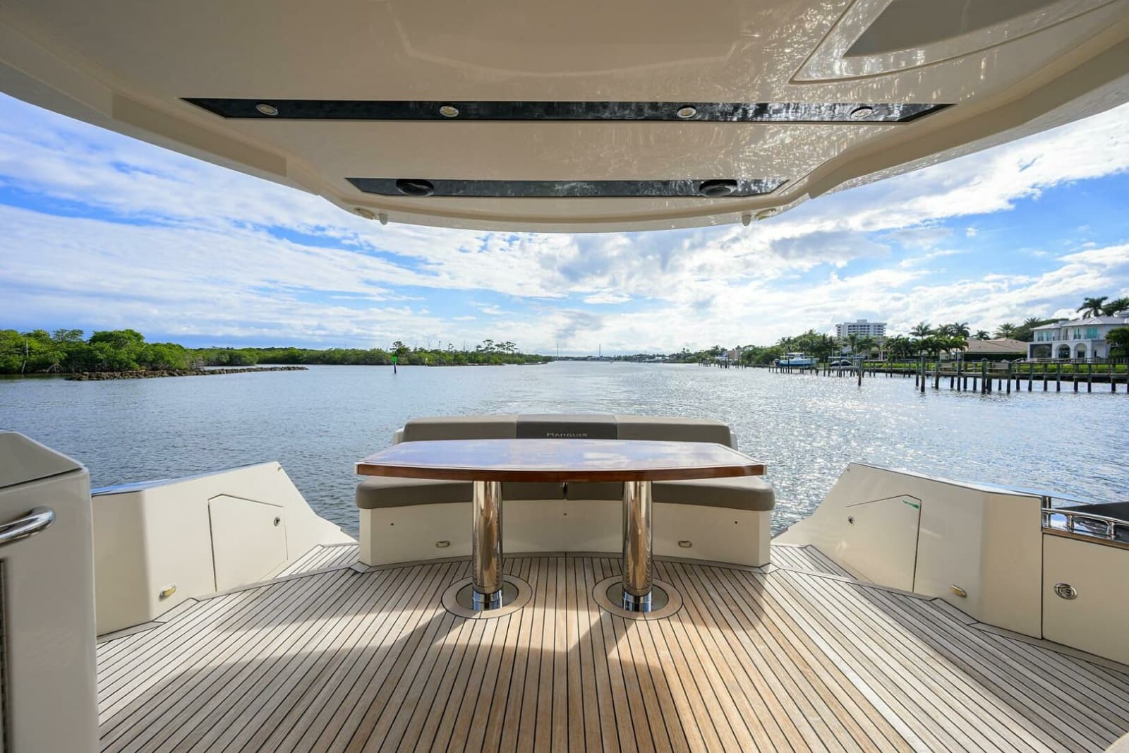 Marquis 66 ANDIAMO - Aft Deck