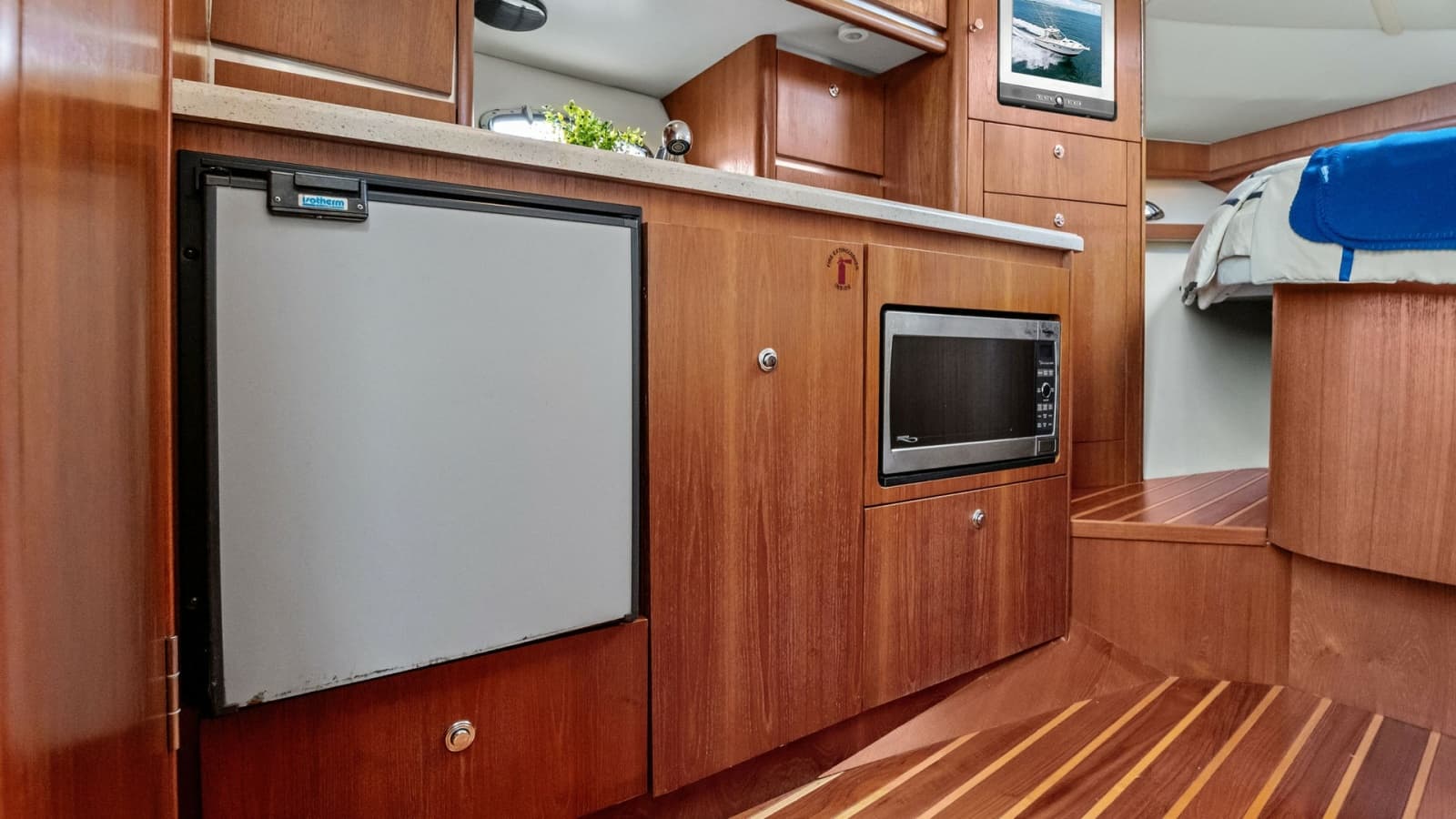 Galley with Modern Appliances