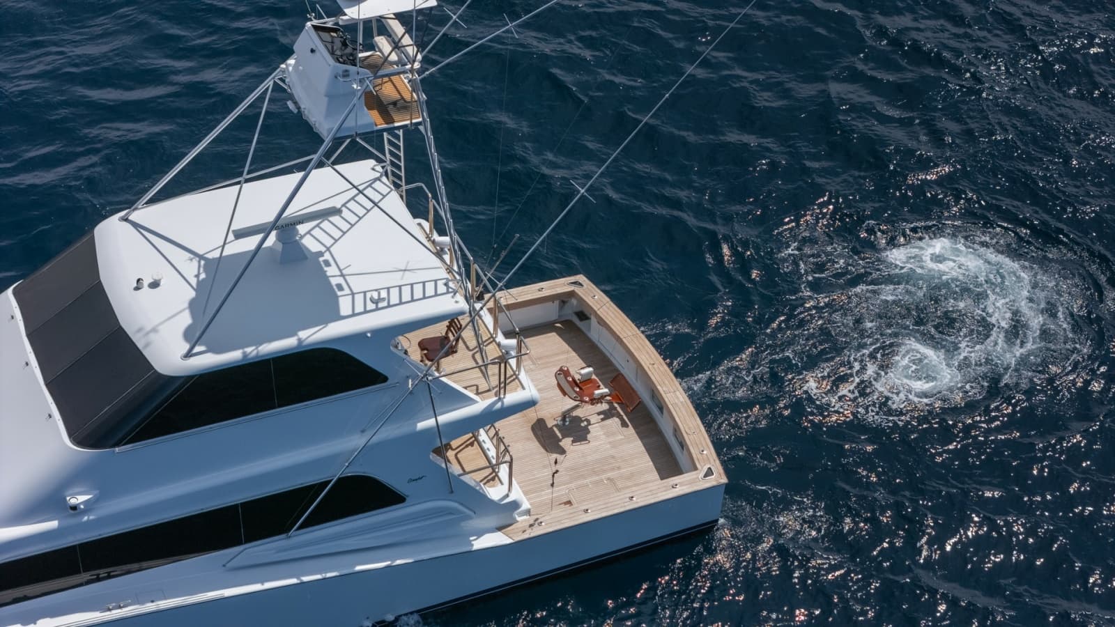 Aerial View of Aft Deck and Tower