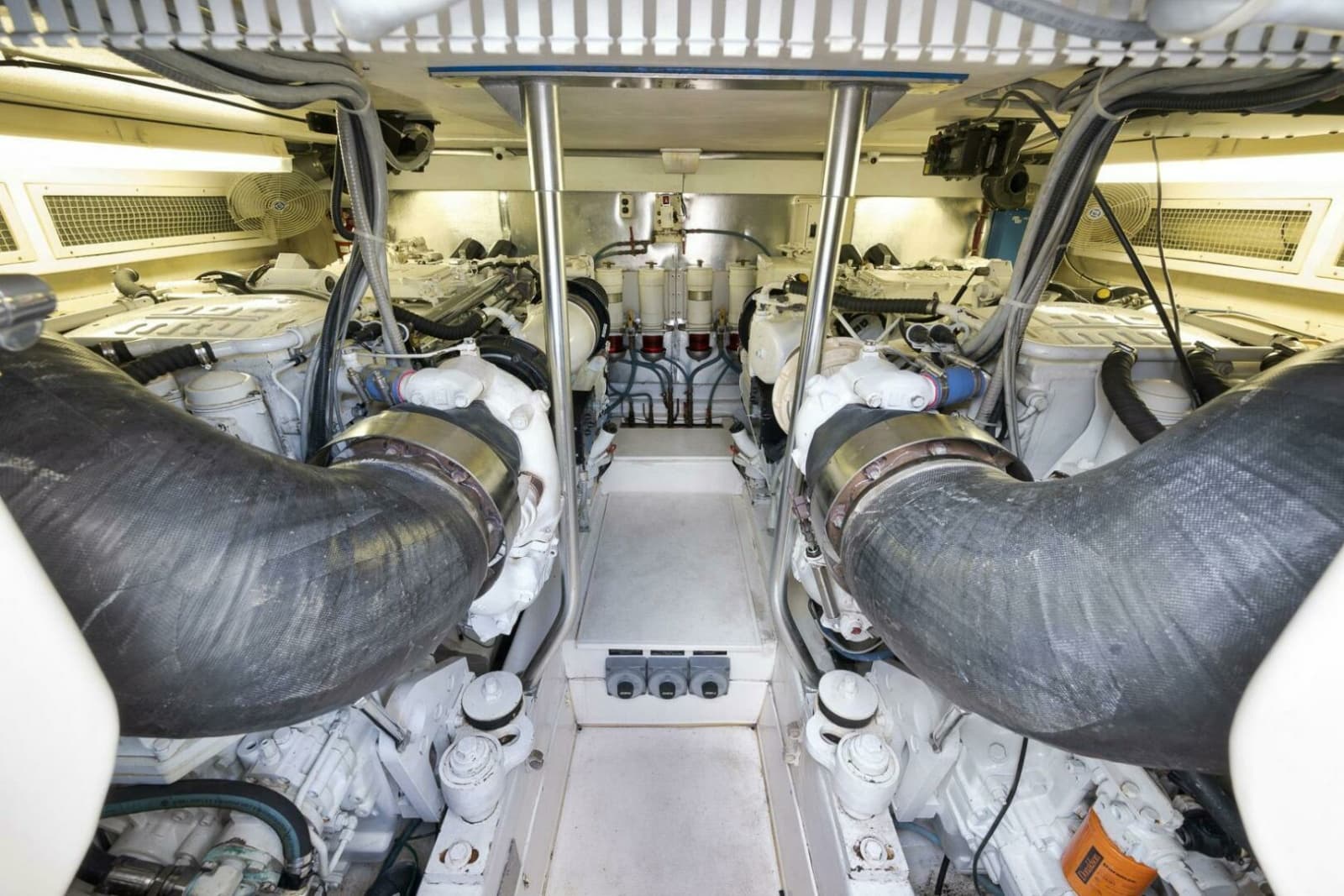Ocean 57 Positive Attitude - Engine Room