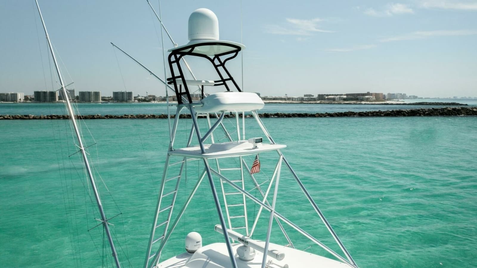 2016 Hatteras GT60 KNOT ON CALL Tower