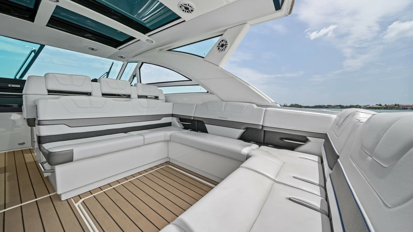 Spacious Cockpit Seating Area