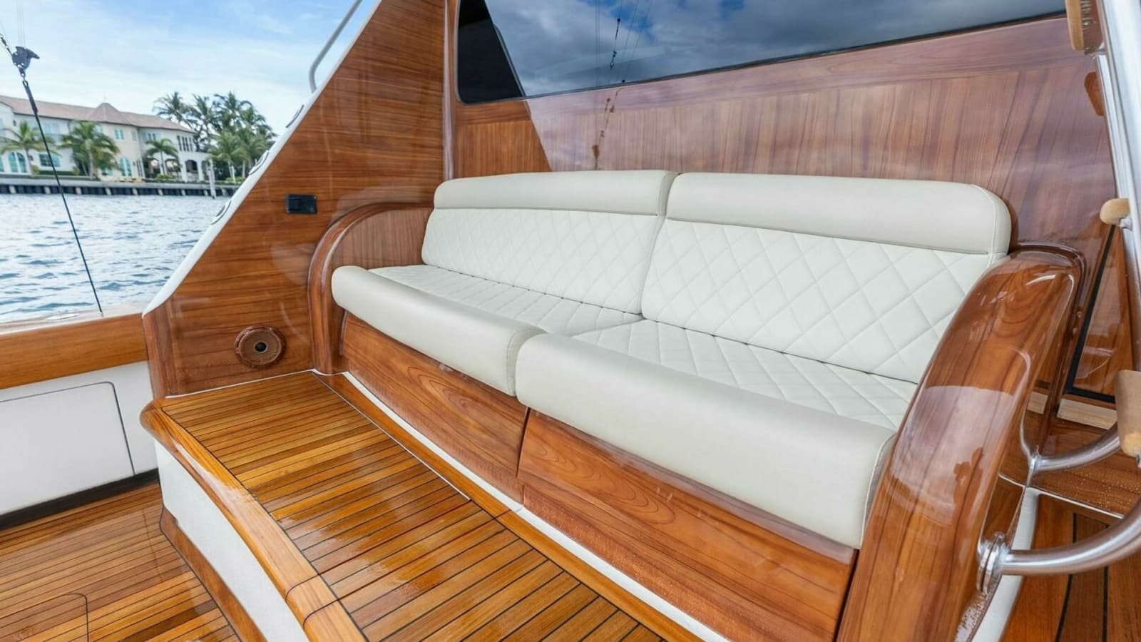 2022 Viking 68 Enclosed Bridge- PIPE DREAM- Cockpit
