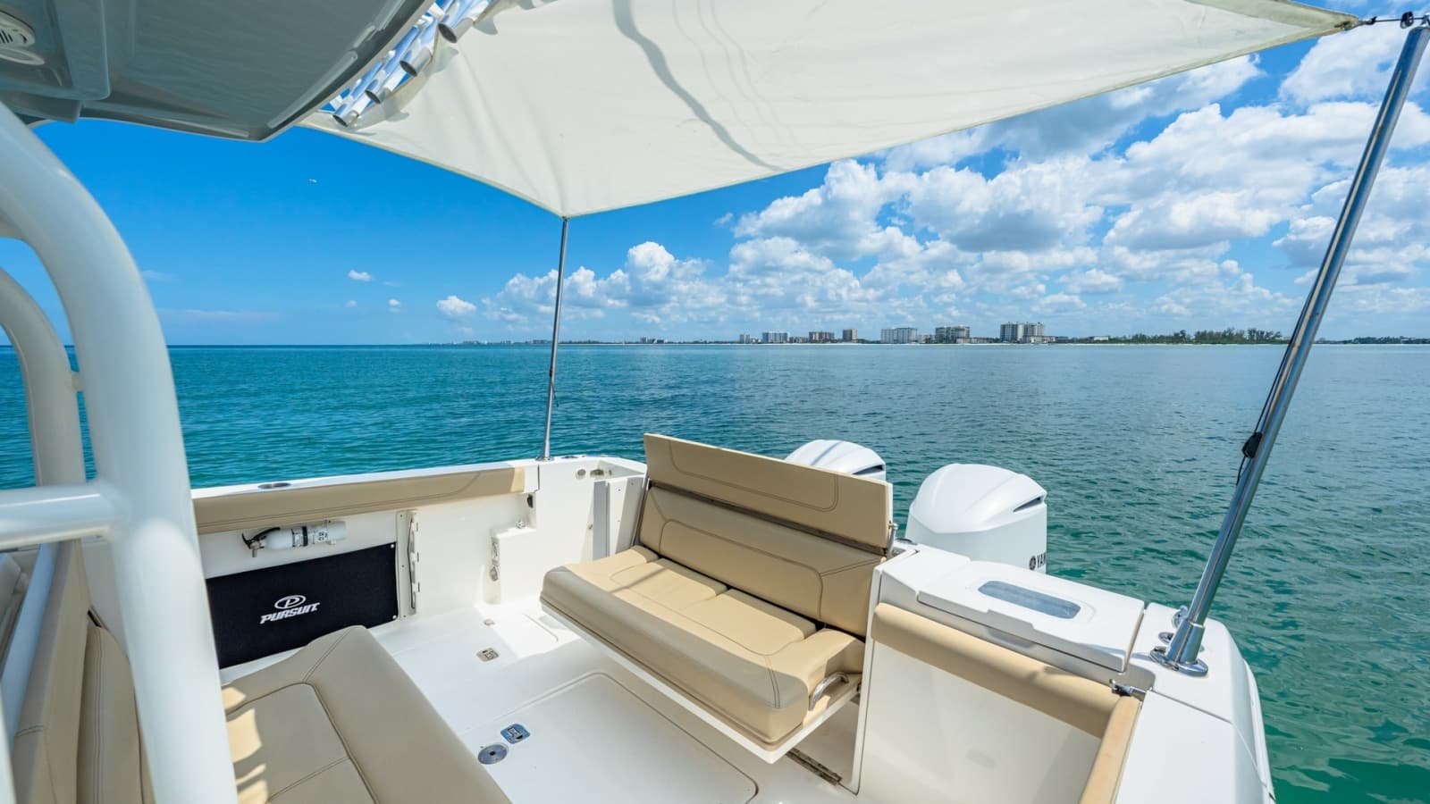 Spacious Aft Deck with Seating