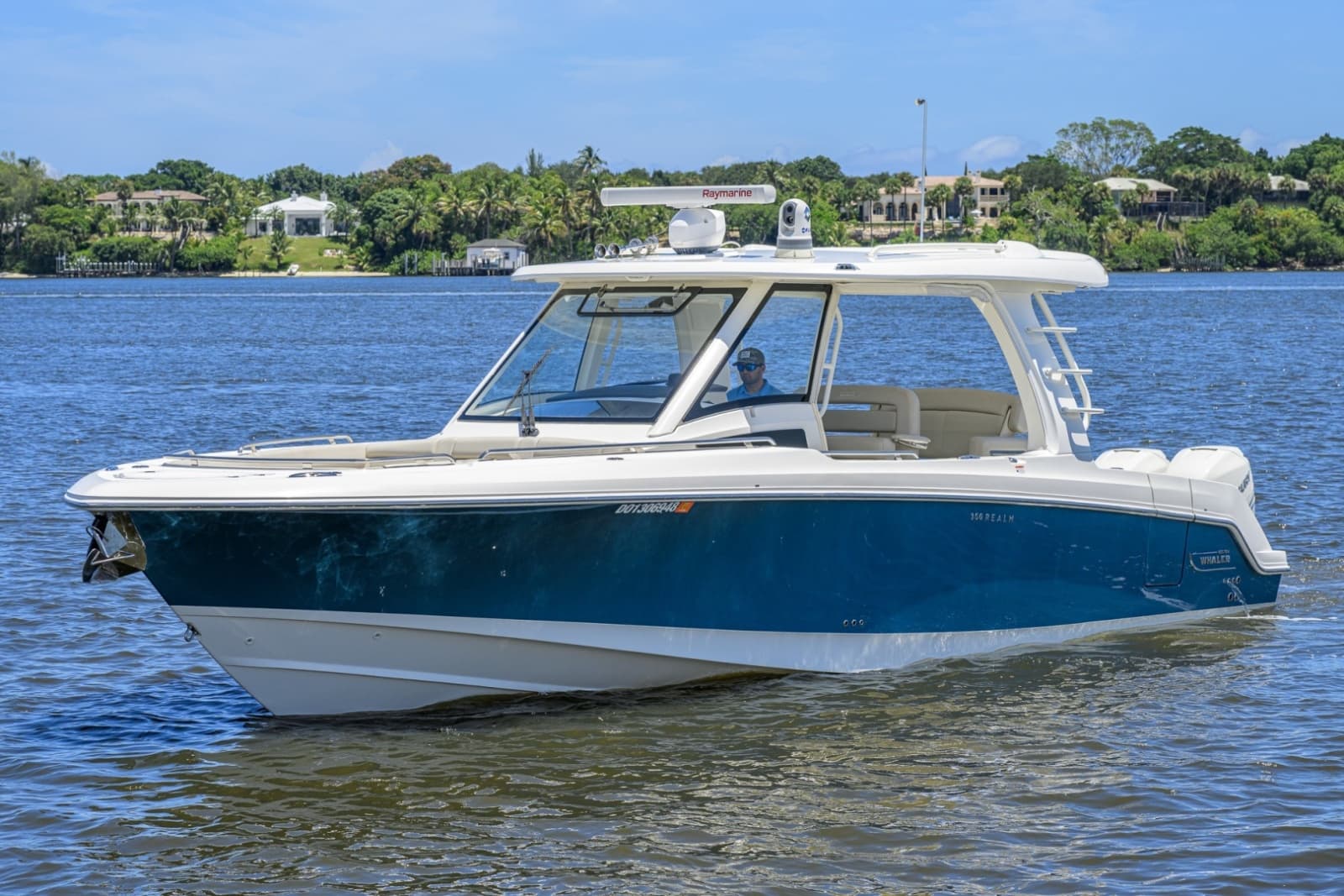 Boston Whaler 35 - DERRYN - Exterior Profile