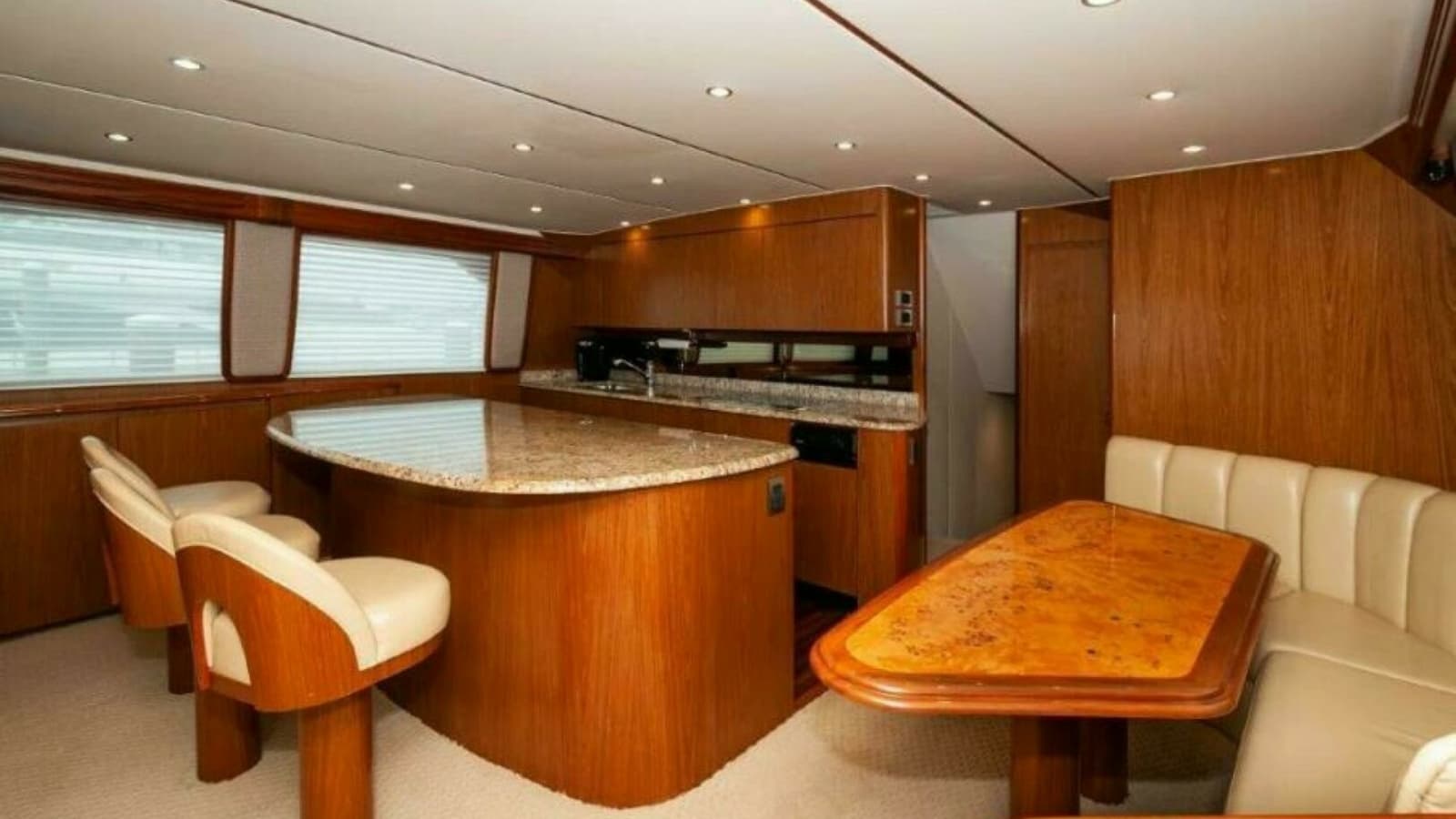 2012 76 Viking Sky Bridge Barefoot Drive Galley (1)