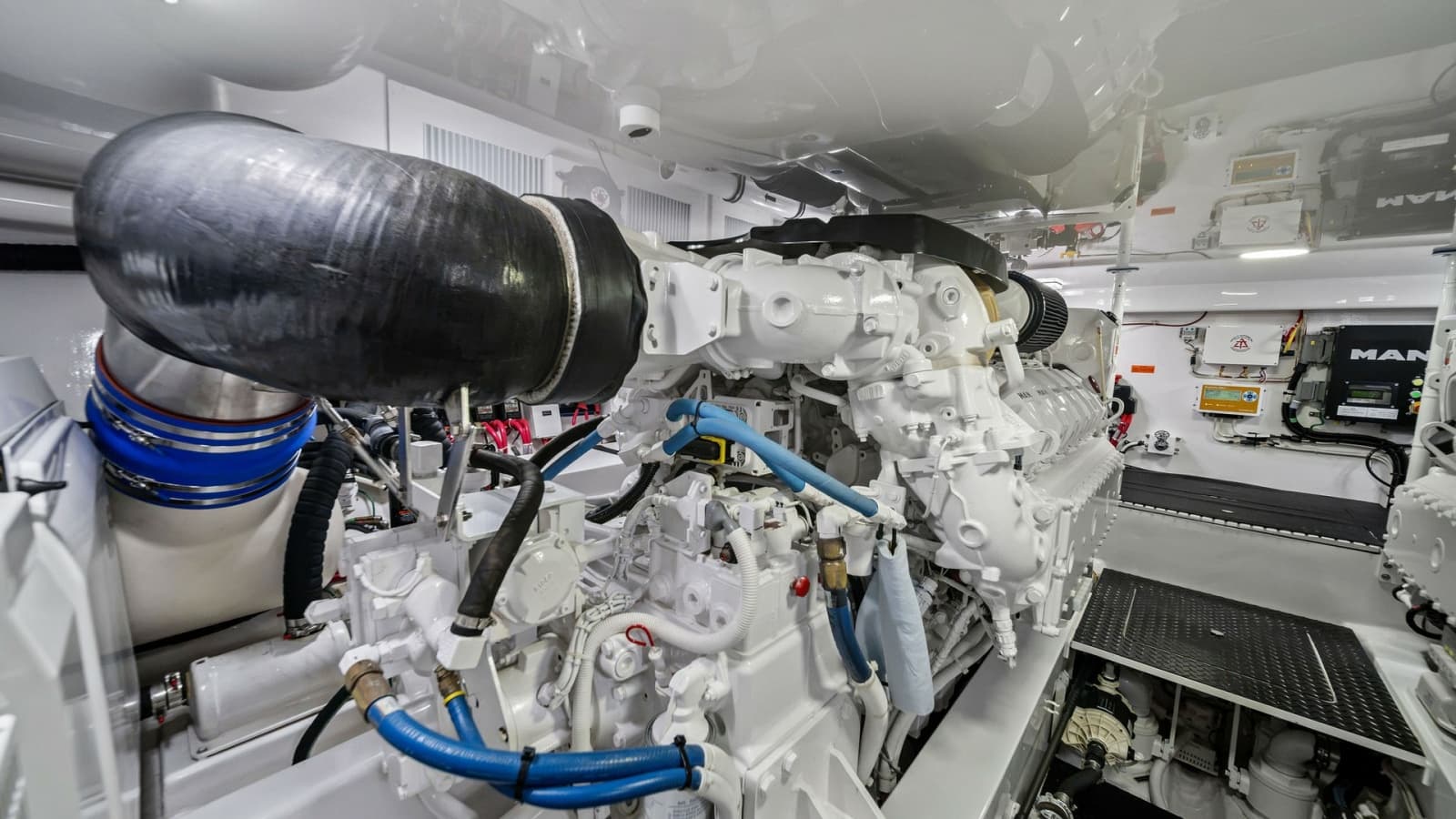 Engine Room with Twin Engines