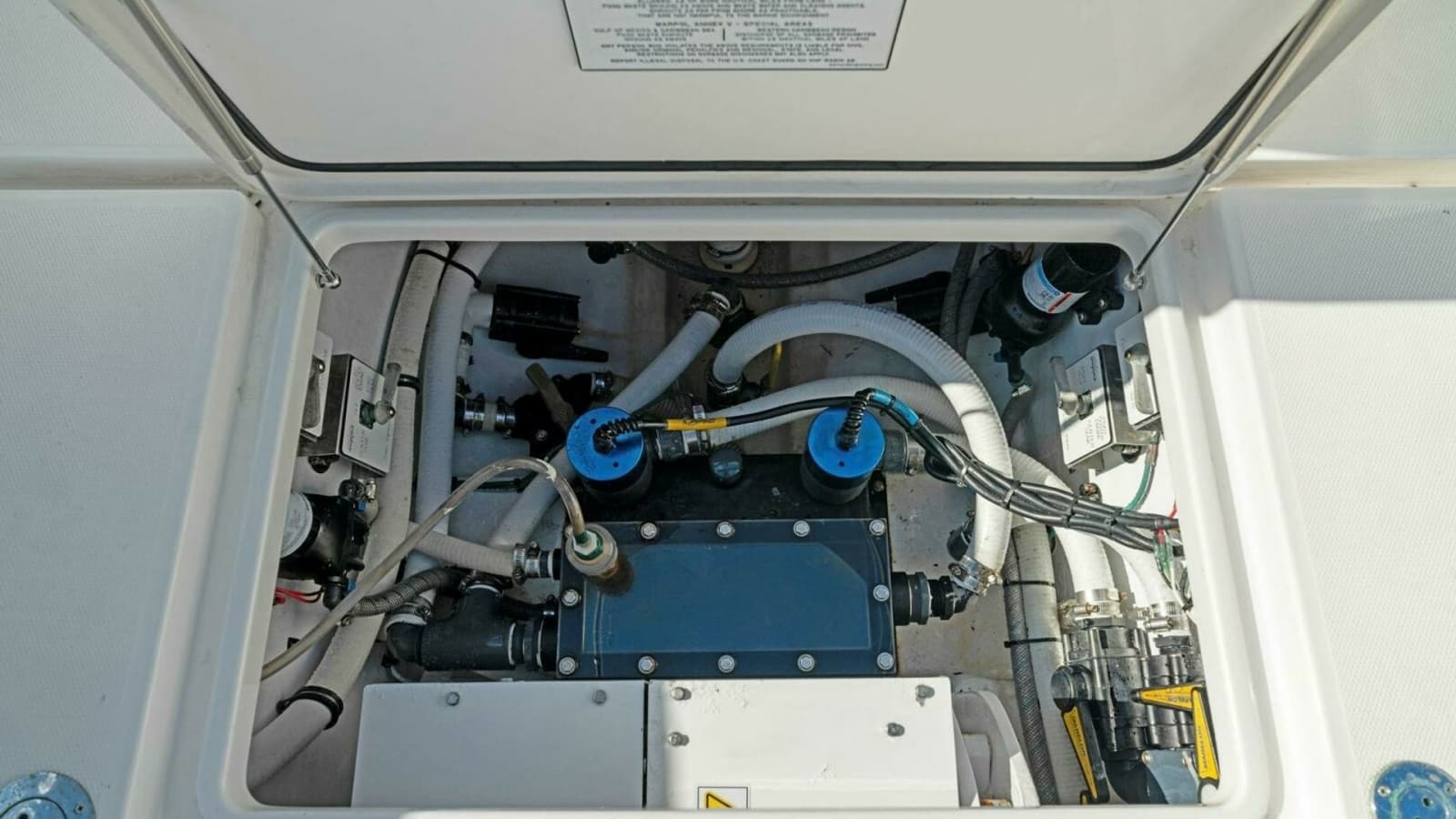 Engine Compartment Access Hatch
