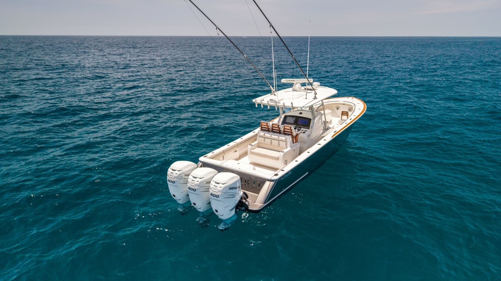 Aft Deck and Triple Outboards