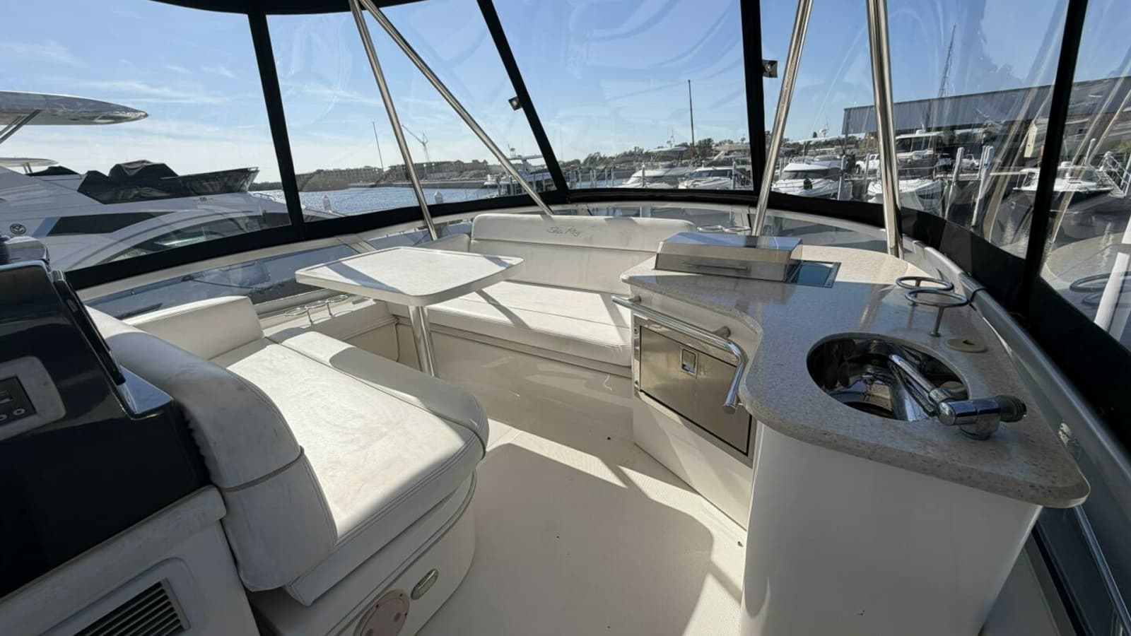 2008 Sea Ray 47 Sedan Bridge - Flybridge Seating