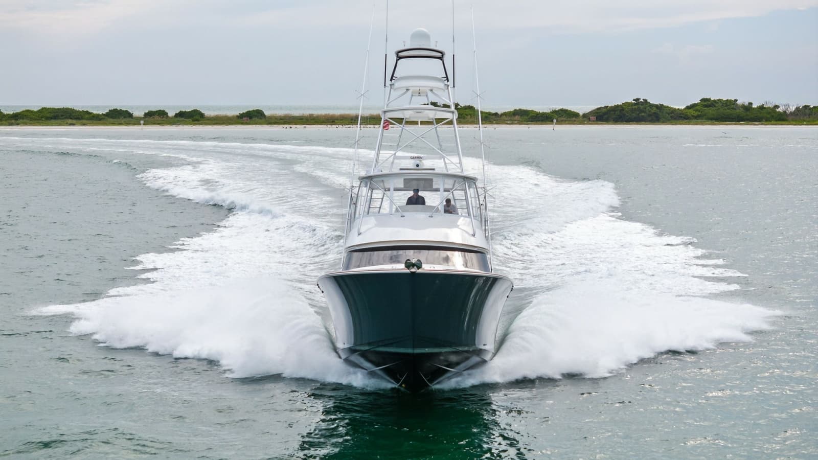 Viking 55 Convertible Bow View