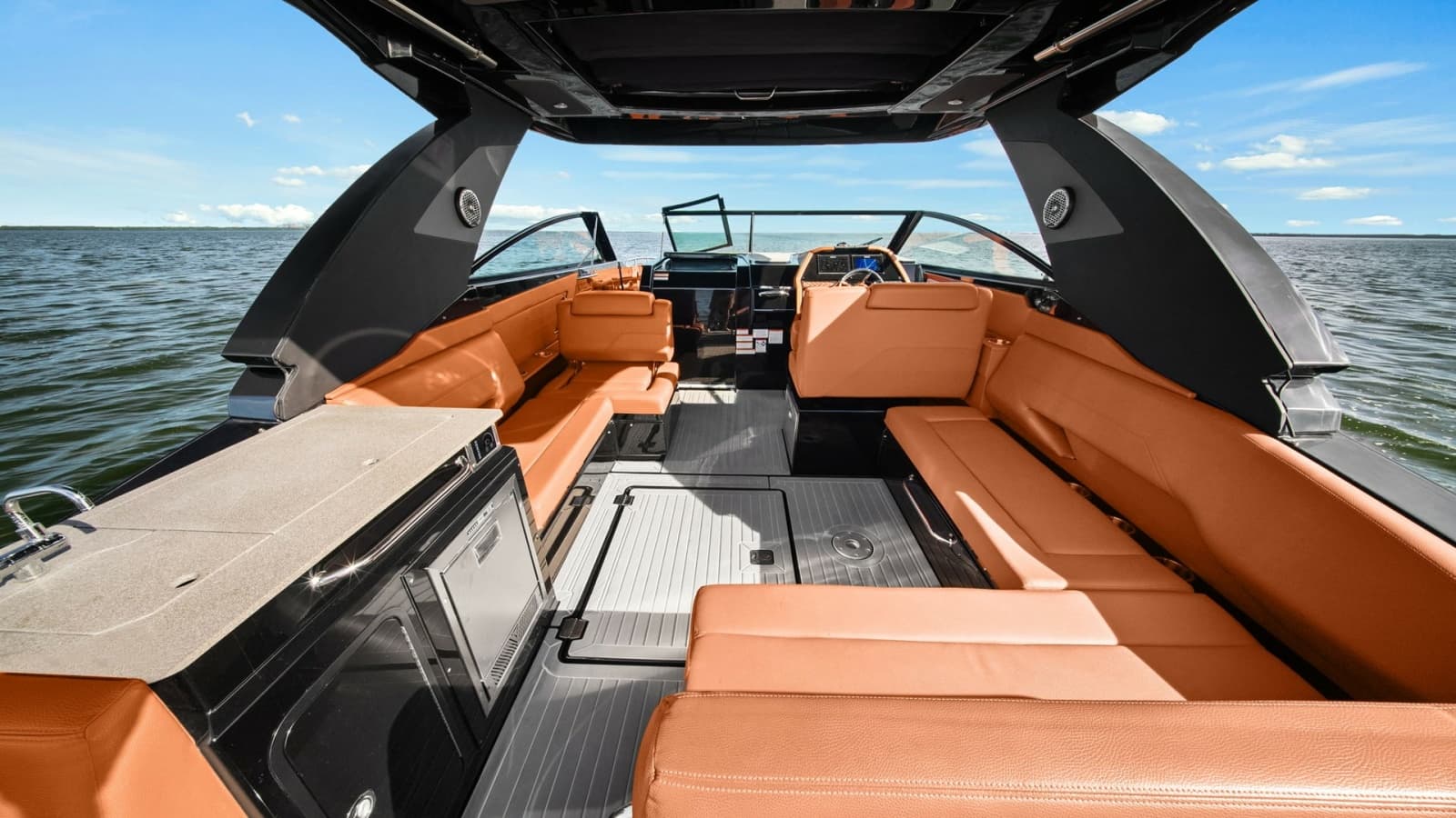 Spacious Aft Deck with Seating