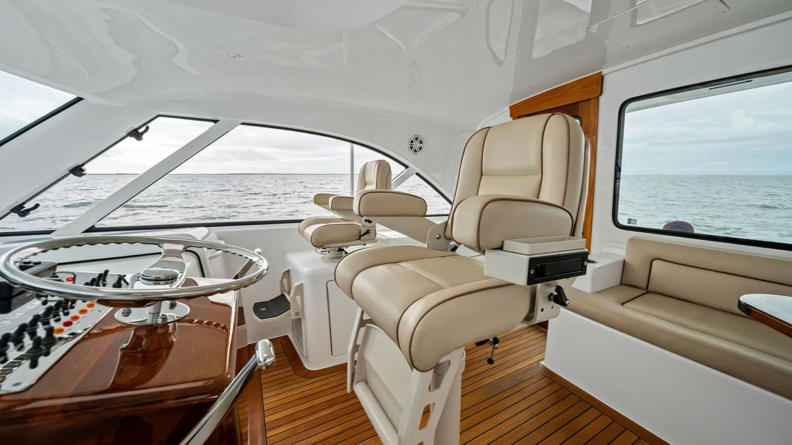 Helm Station with Captain's Chairs