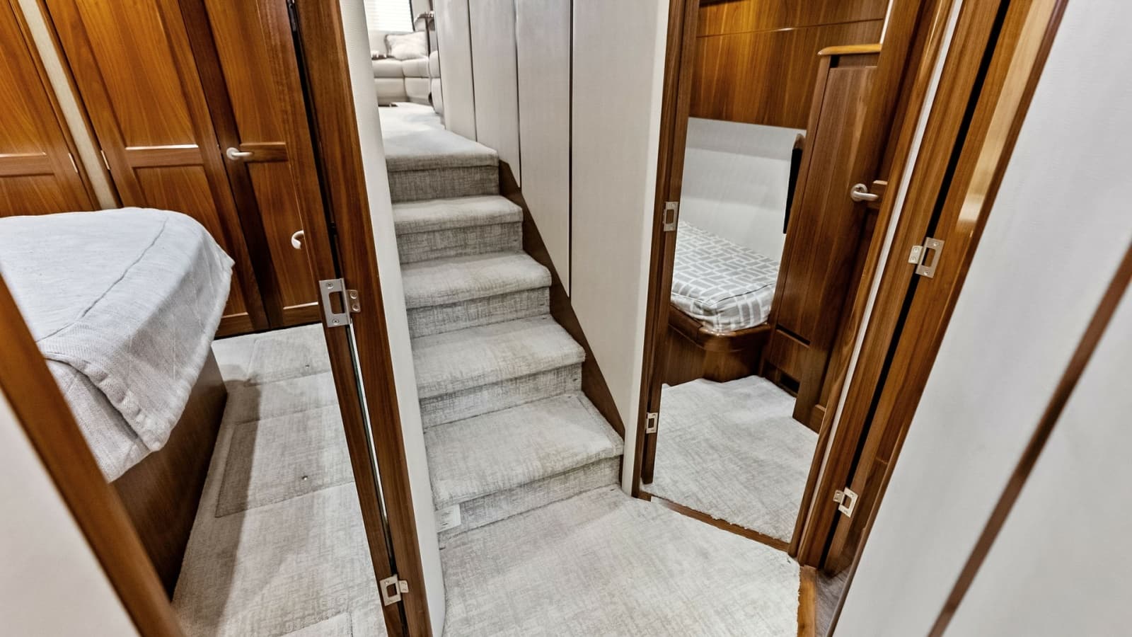 Lower Deck Corridor and Cabins