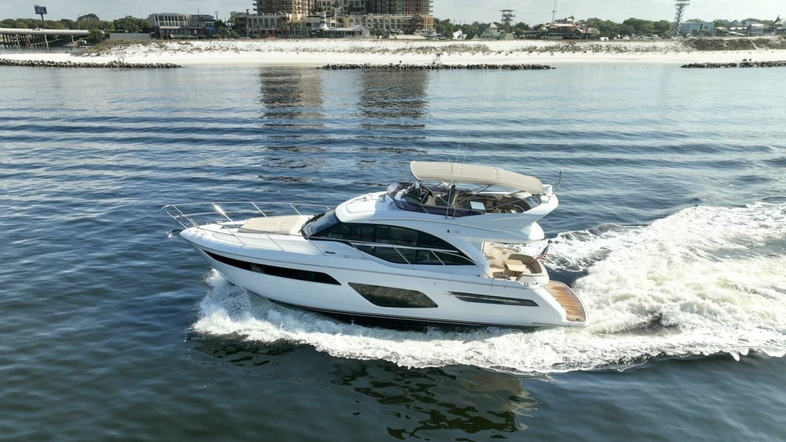 2021 Princess F50- MAKING TIME- Engine room- Port