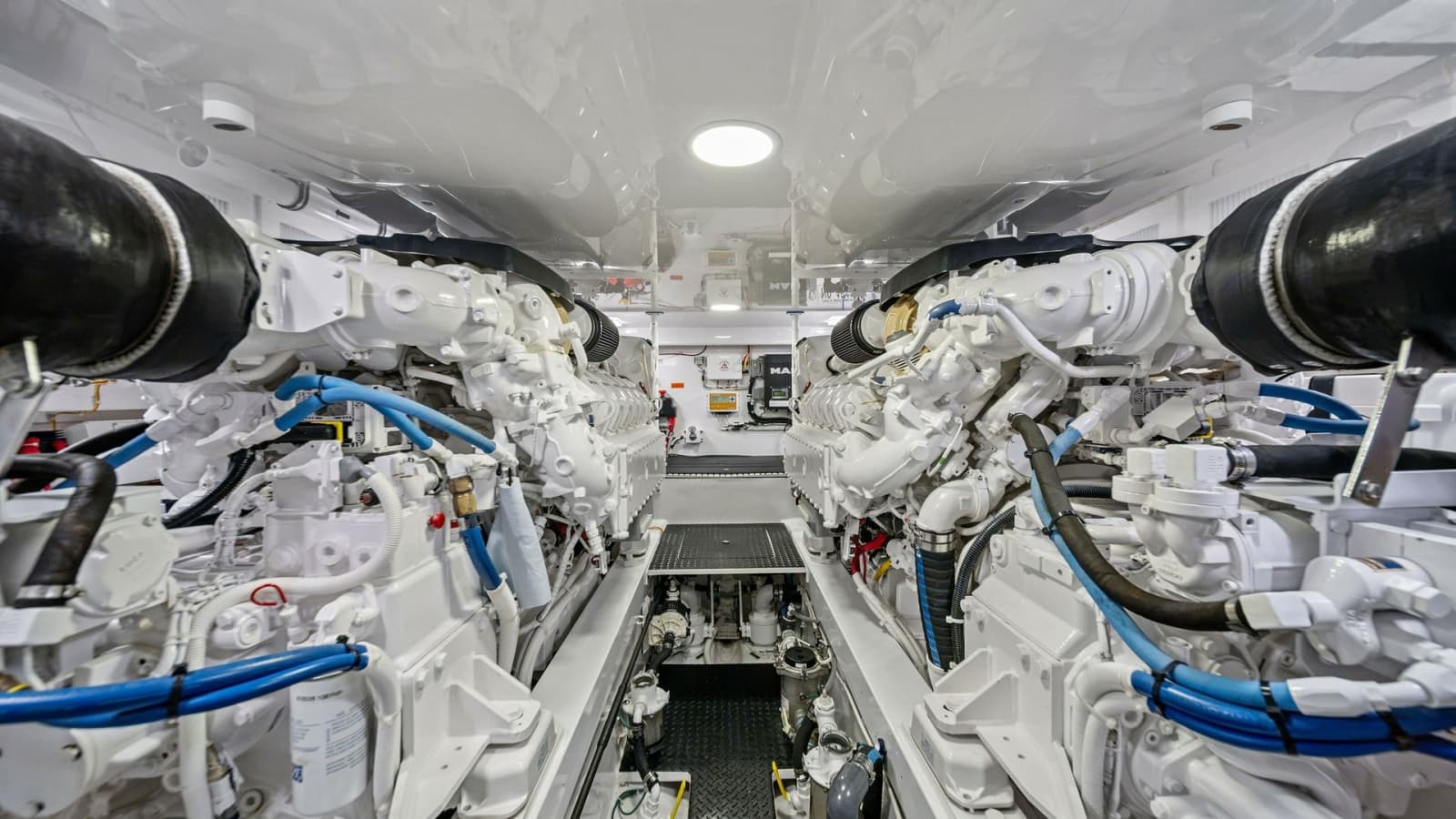 Engine Room with Twin Engines