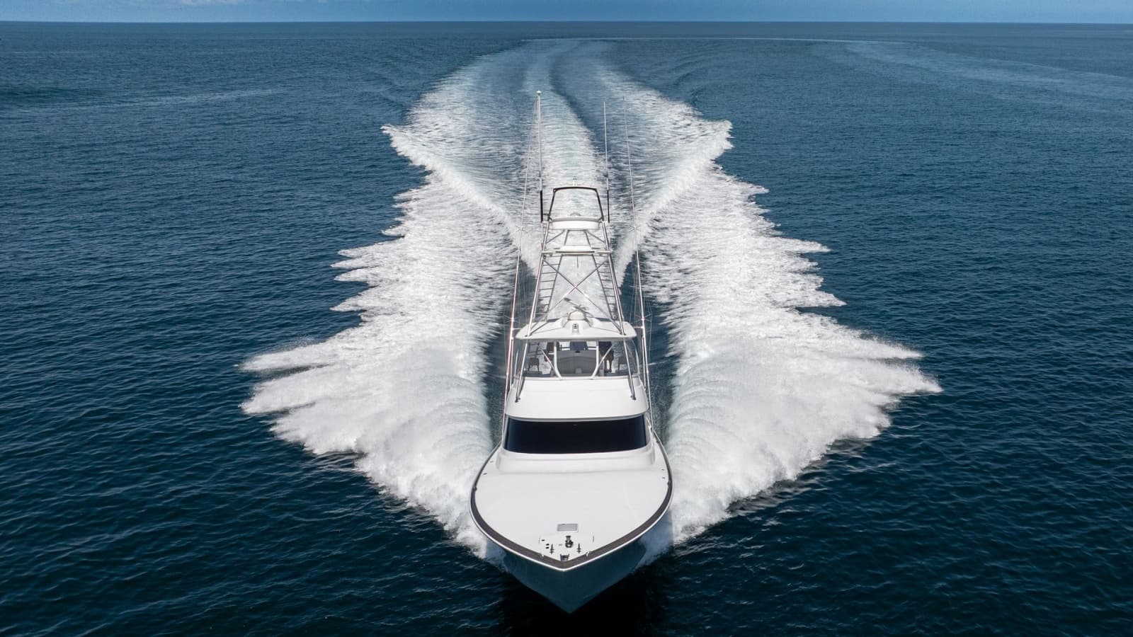 Aerial View of Bow in Motion