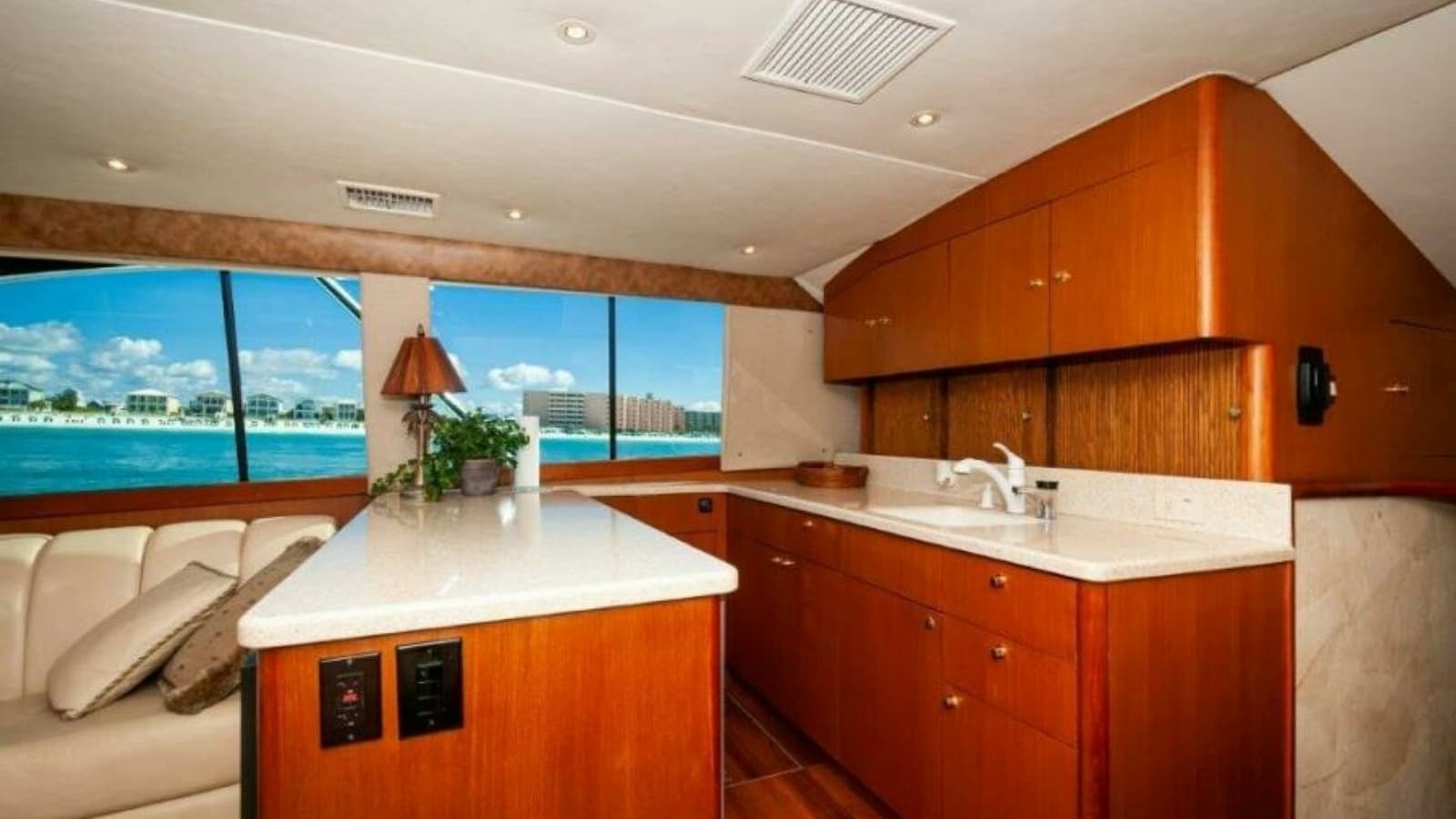 1998 Ocean Yachts 48 Super Sport Galley 2