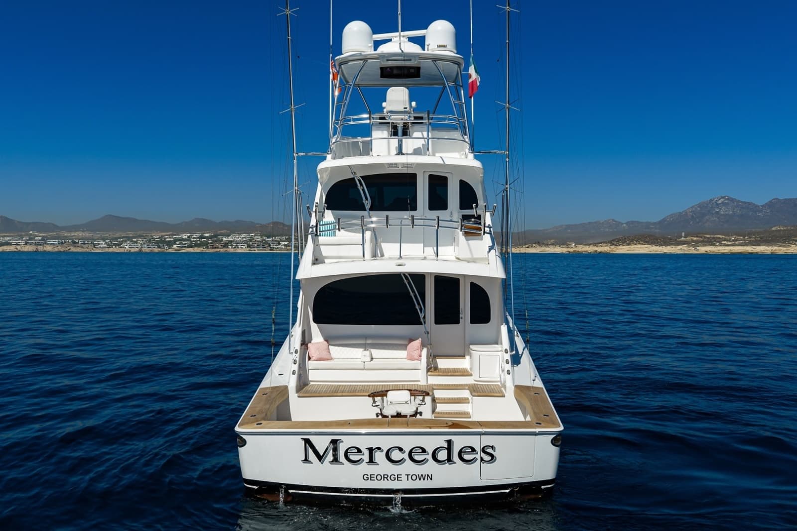 Viking 80 MERCEDES - Aft Profile