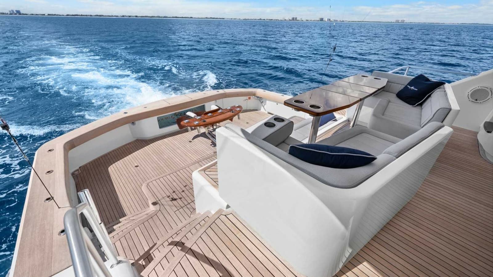 Spacious Aft Deck with Seating