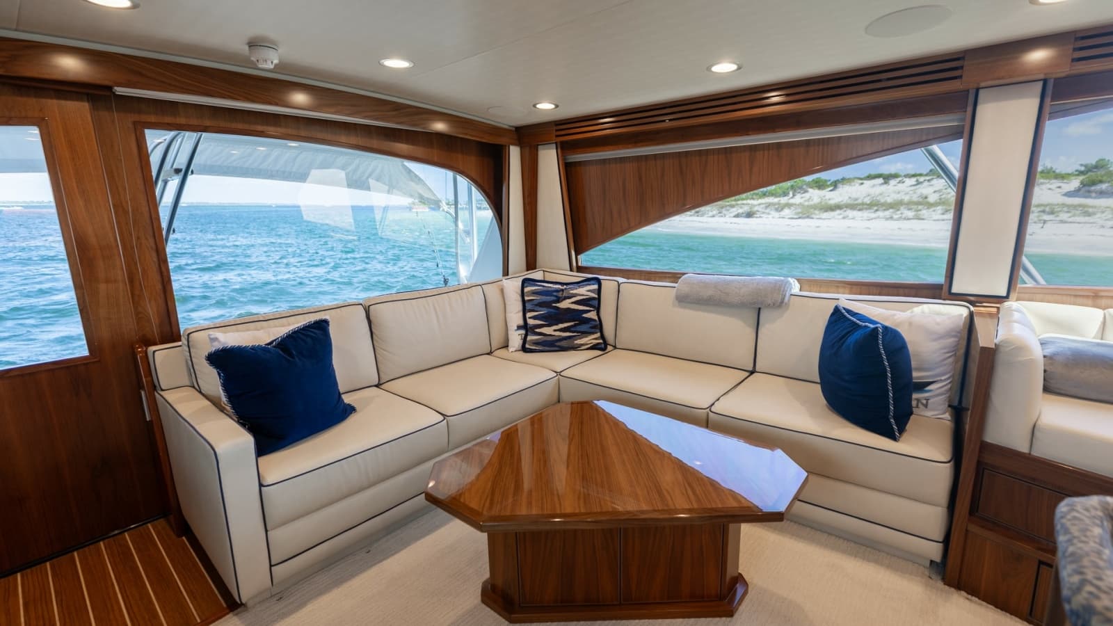 Elegant Salon with Ocean Views