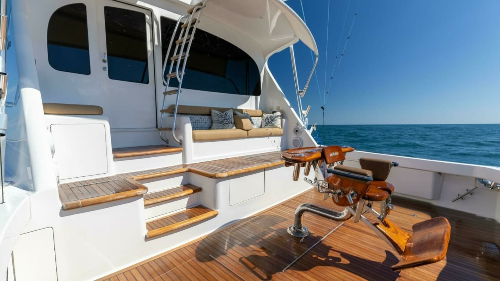 2013 Viking 76 Convertible- REEL FIRE- Cockpit
