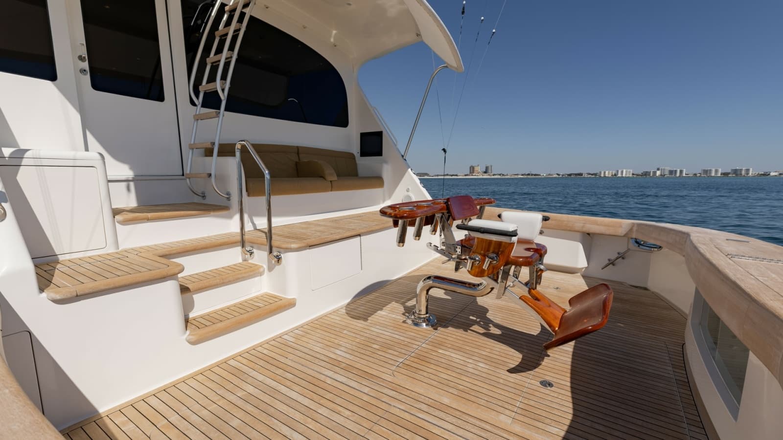 2015 Viking 76 Enclosed Bridge- CHULA- Cockpit