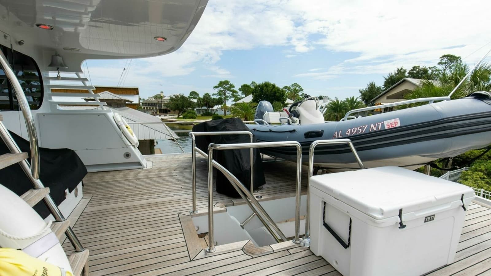 1989 116' Feadship "Boss"- Bridge Deck