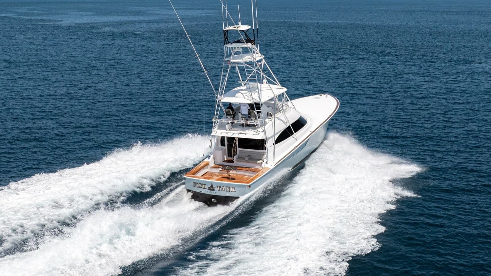 Aerial View of Aft Deck and Tower