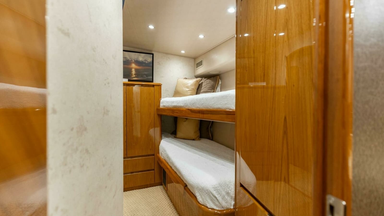 2013 Viking 76 Convertible- REEL FIRE- Starboard Stateroom